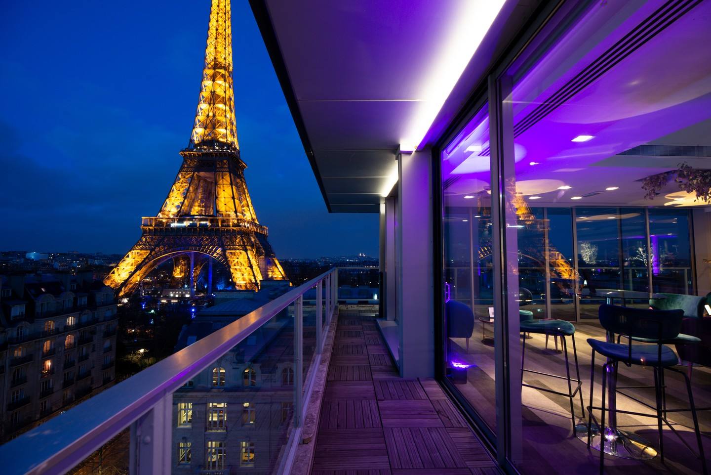 Les rooftops avec la plus belle vue sur la Tour Eiffel